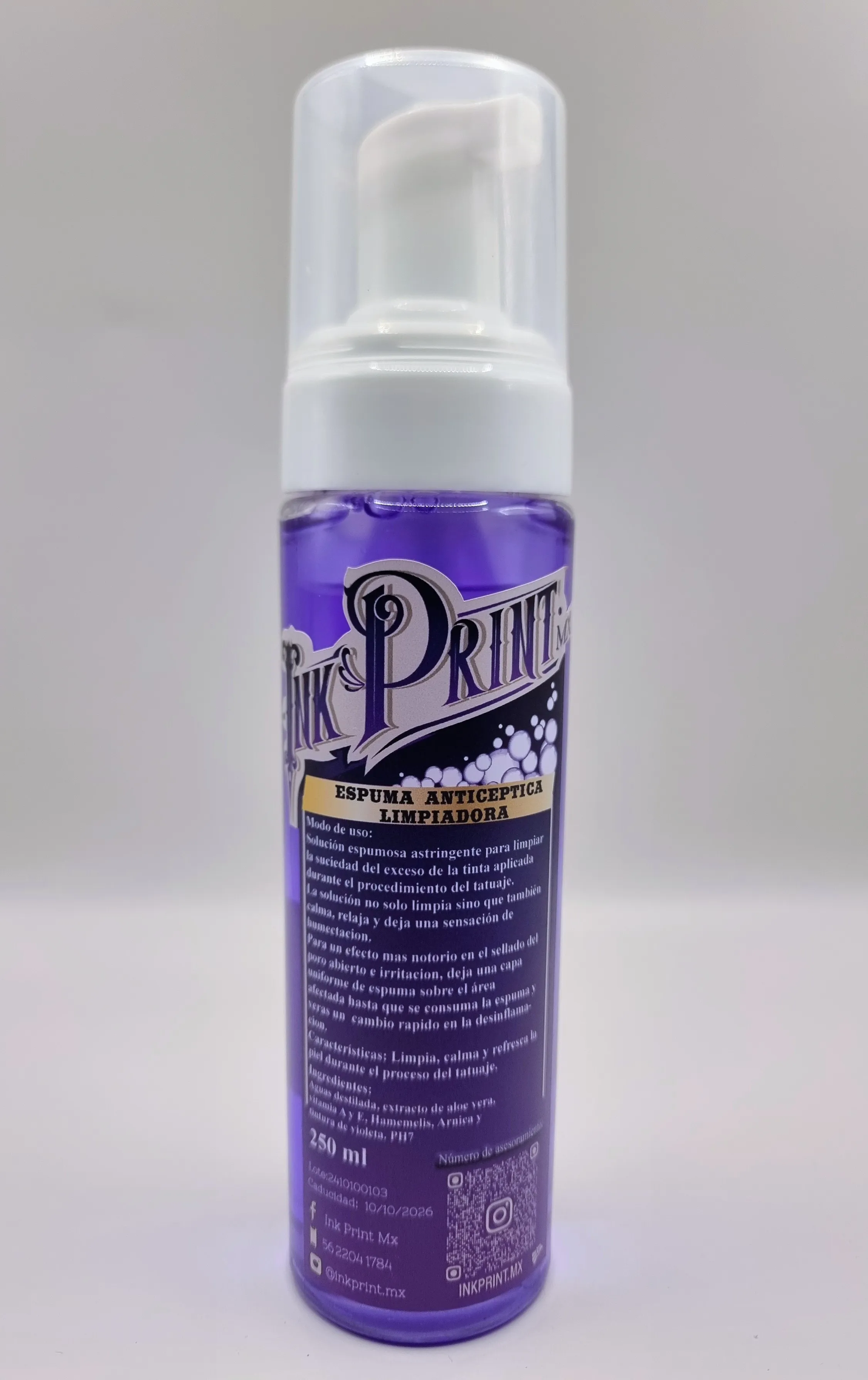 INK PRINR ESPUMA LIMPIADORA 250 ML